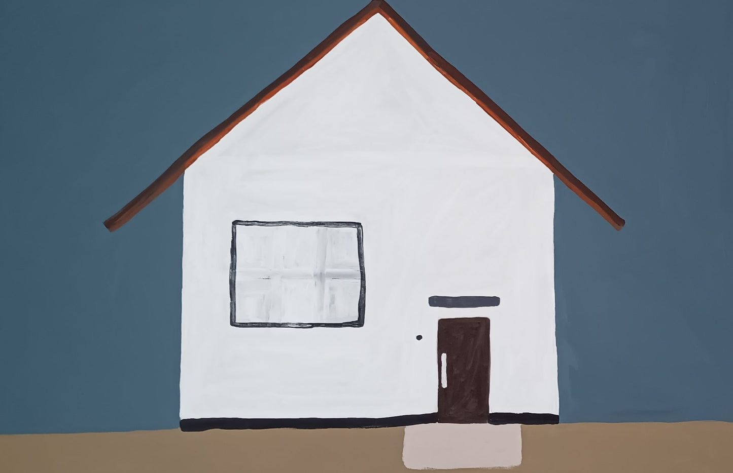 Casa minimalista 3 - 2024 Impressão fine art