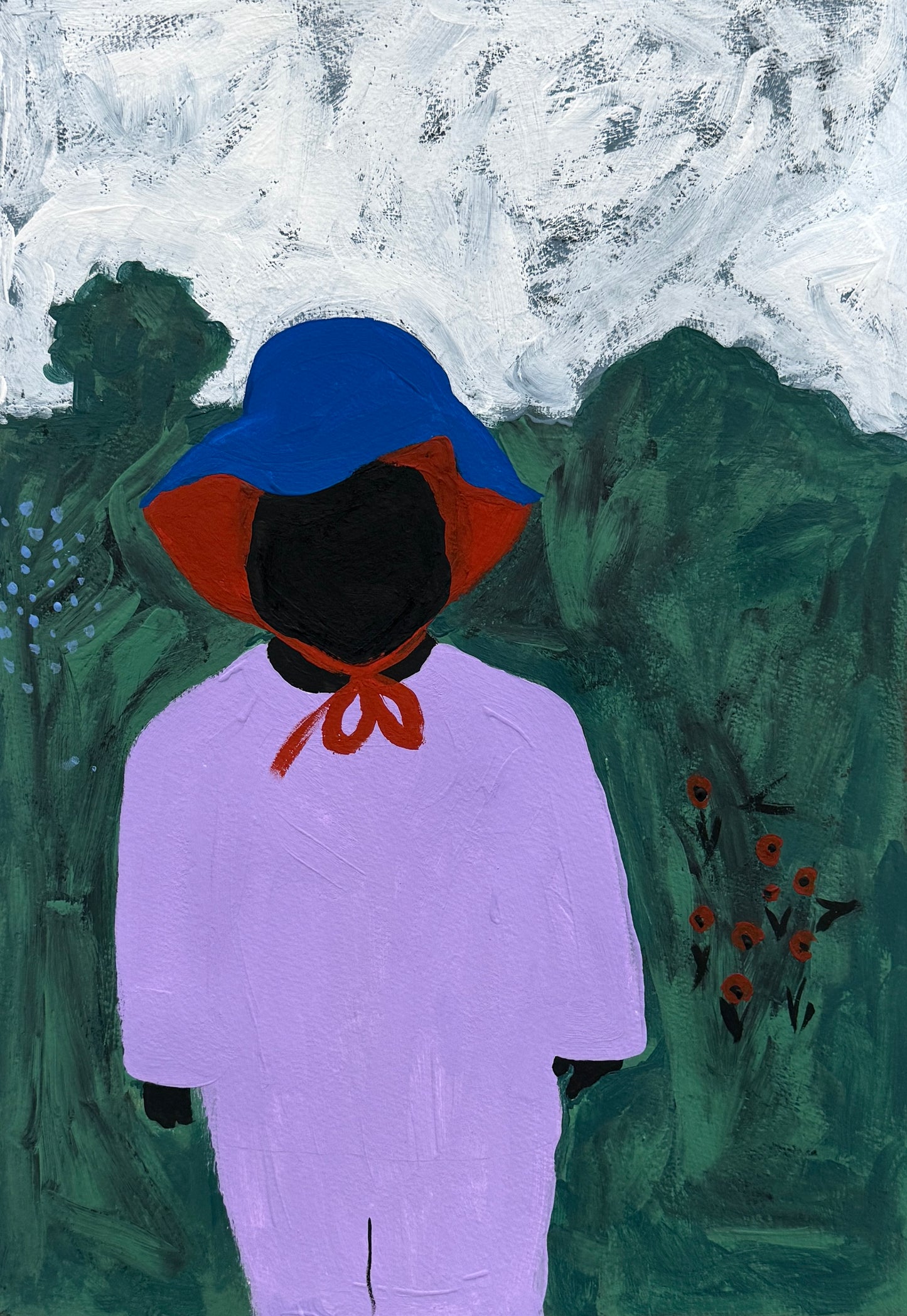 Menina negra no campo - 2025