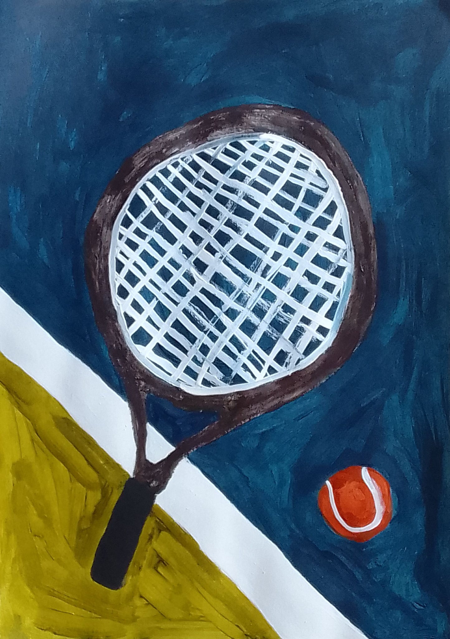 Raquete de tênis - 2023 Fine art