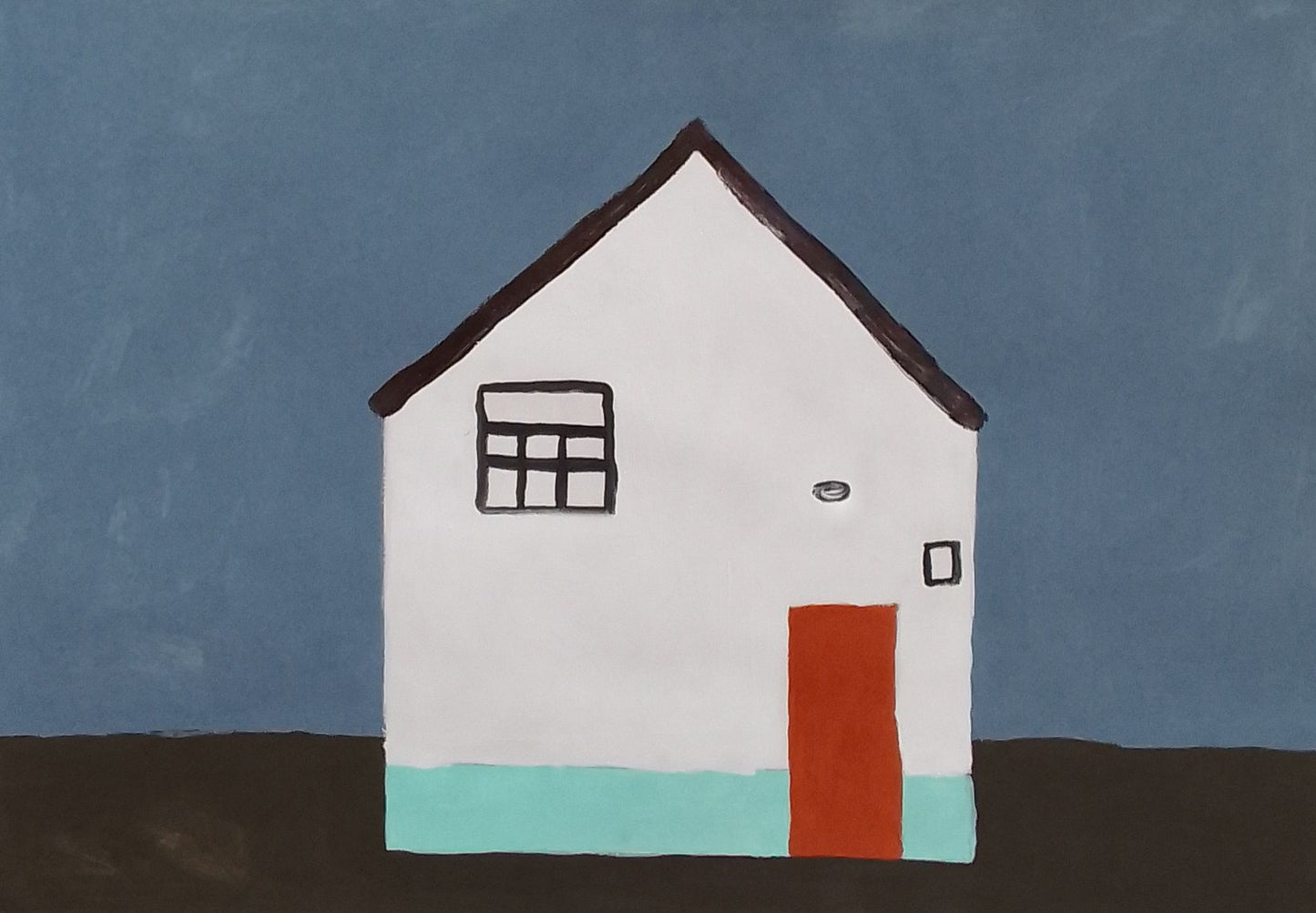 A casinha - 2024 Impressão fine art