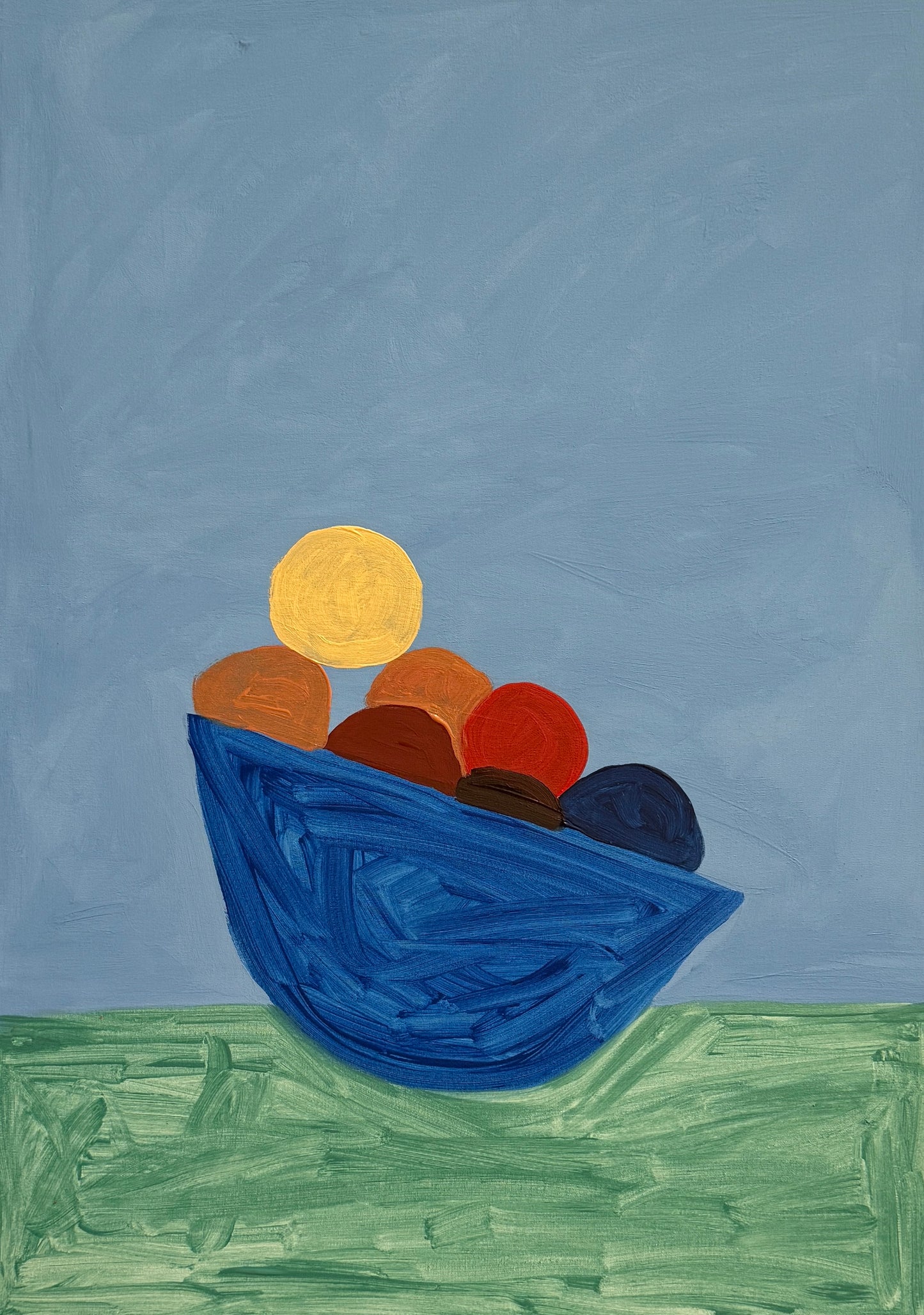 Cesto de frutas - 2025 Impressão fine art