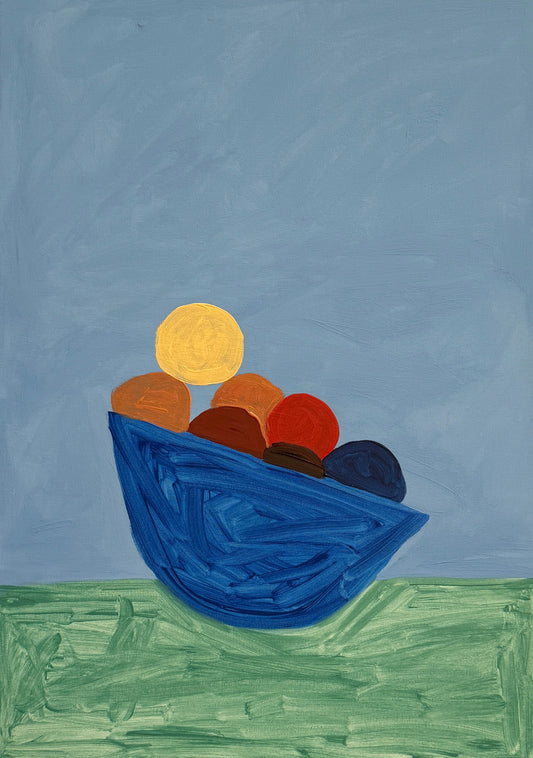 Cesto de frutas - 2025 Impressão fine art