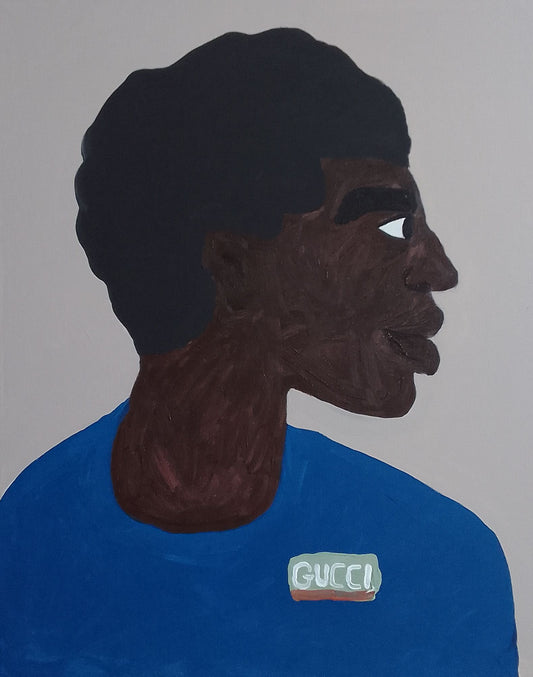 Homem preto de Gucci 3 - 2023 Fine art