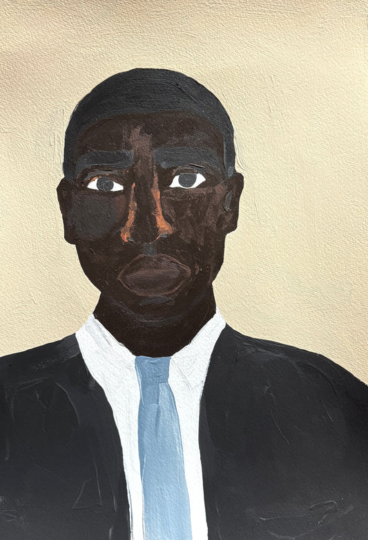 Homem preto de terno - 2025