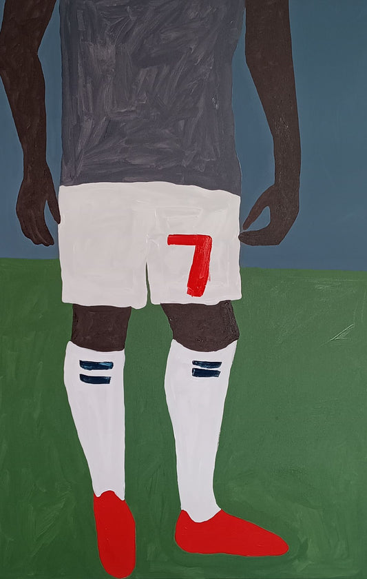 Jogador de futebol 3 - 2024 Impressão fine art