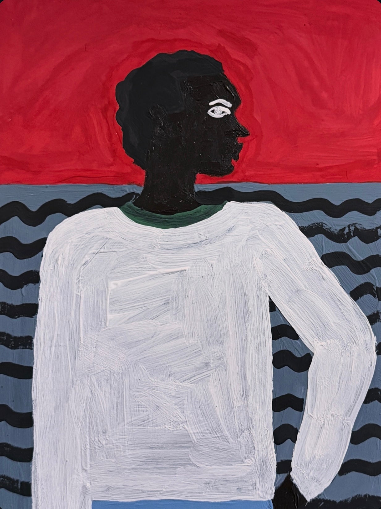 Jovem de perfil - 2025