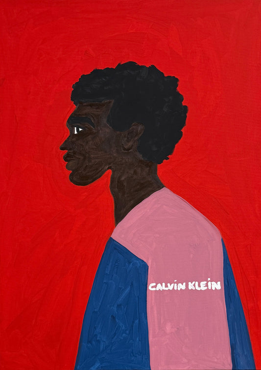 Jovem preto de Calvin Klein - 2025