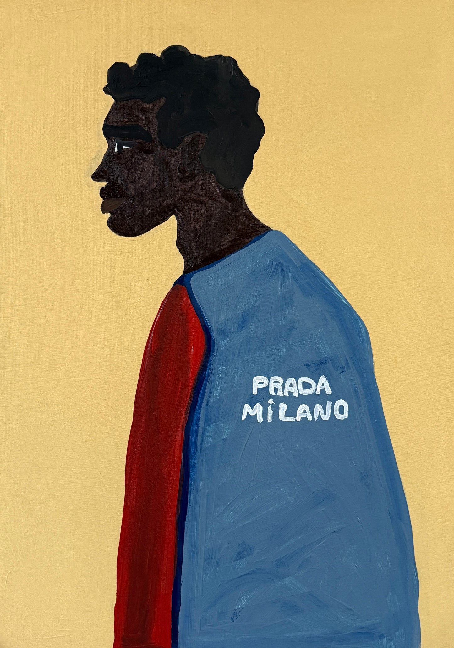 Jovem preto de Prada - 2025 Impressão fine art