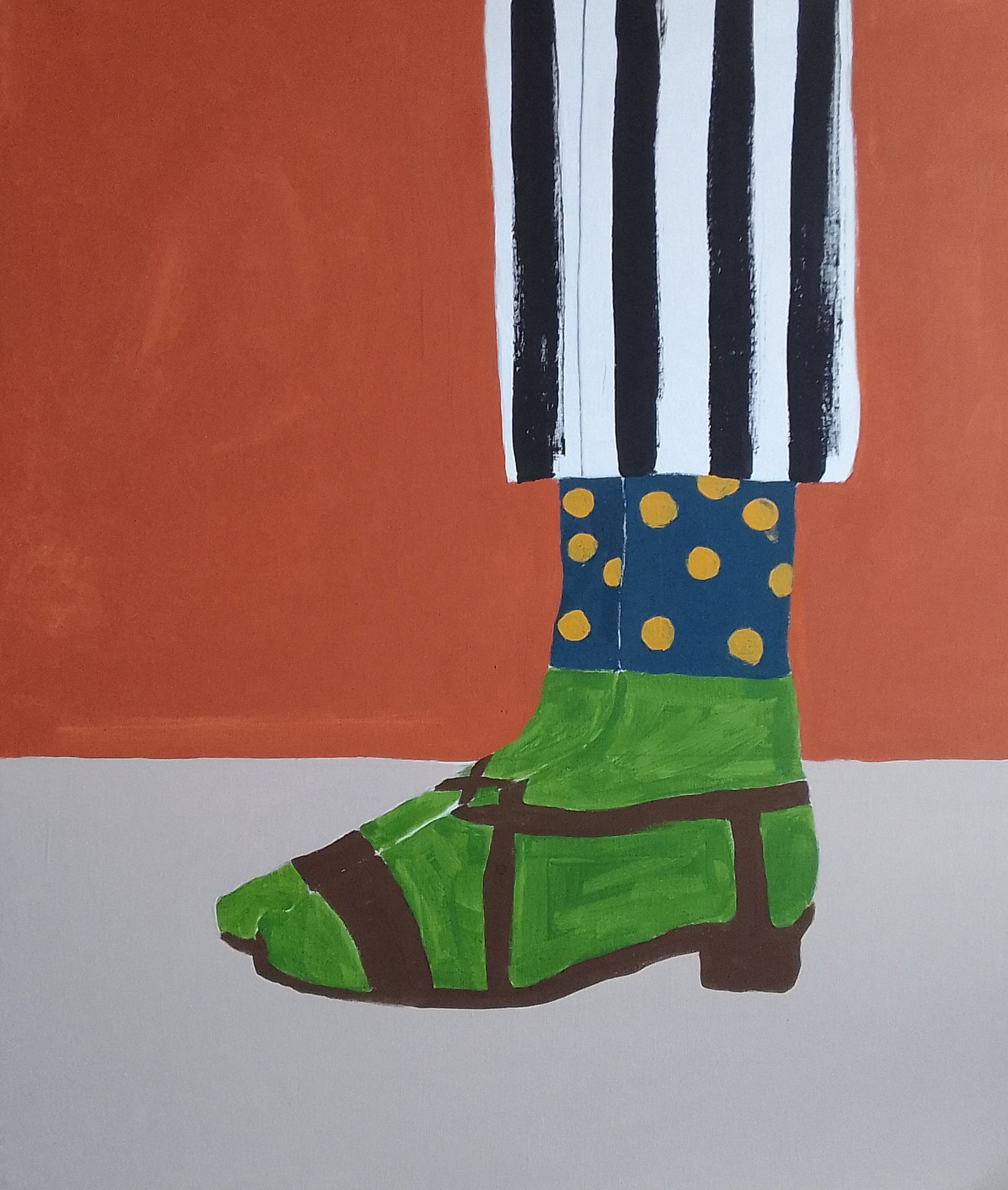 Minhas meias coloridas - 2023 Impressão fine art