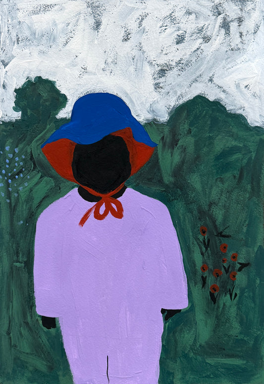 Menina negra no campo - 2025