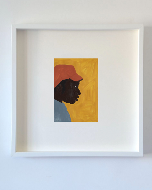 Milton Nascimento 2 impressão emoldurada