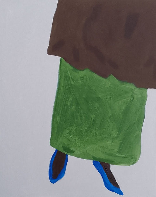 Mulher de saia verde - 2024