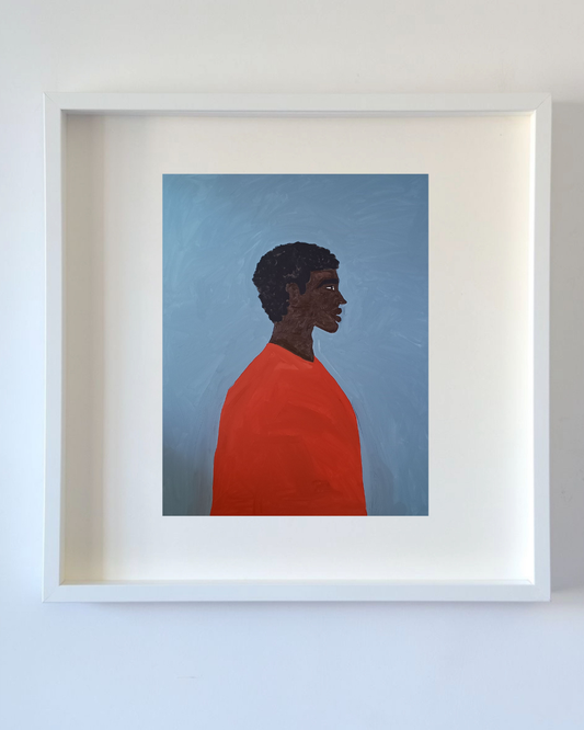 Pretinho da serrinha 2 impressão emoldurada