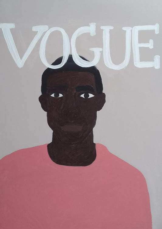 Preto na Vogue - 2023 Impressão fine art